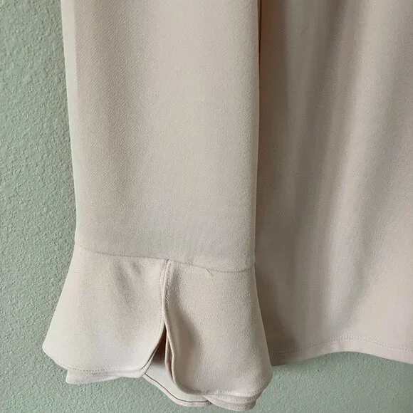 Calvin Klein medium long-sleeved blush blouse - Picture 3 of 6